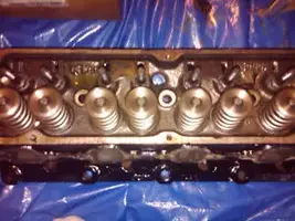 Windsor 351 Engine Heads Top View.webp
