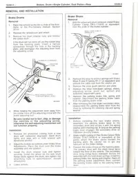 Mustang Brake shoe position.webp