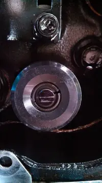 67 Cougar number 1 valve tightened 3 quarter turn.webp