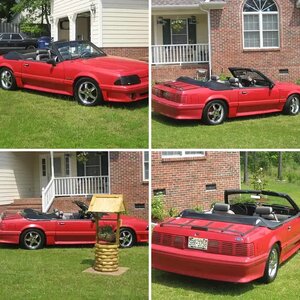 92 Red 5.0 GT Convertible