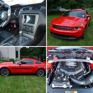 2011 Mustang GT/CS Race Red