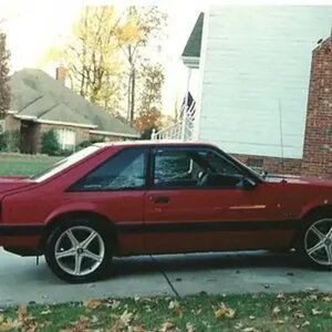 car with old rims