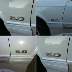 2011 5.0 badges on fox body