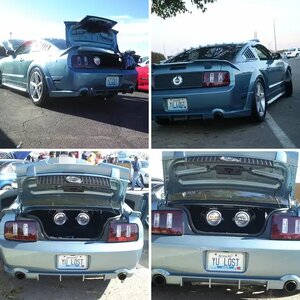 2005 Mustang GT aka Papa Smurf