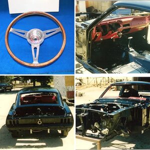 johnny's 1967 shelby fastback replica