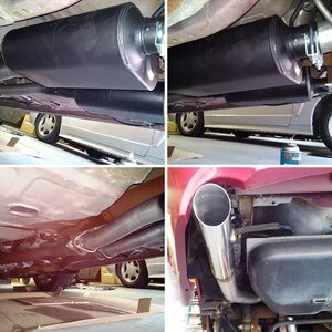 New American Thunder exhaust.