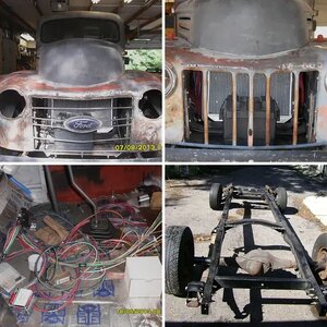 My hot rod project (1946 Ford pickup).