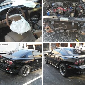 96 GT wrecked