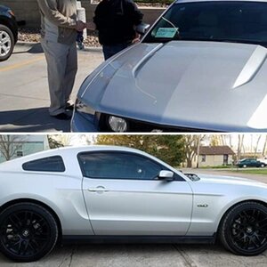 2015 Mustang GT Ingot Silver
