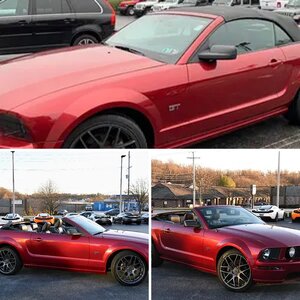 Older guy's older Mustang. A first for me
