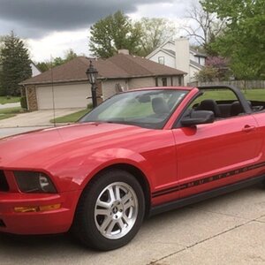2007 Mustang V6 Premium Convertible