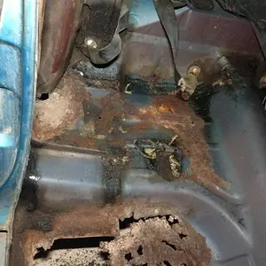 Back seat floor