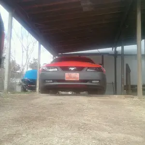 Old ground clearance pic. She's even lower now.