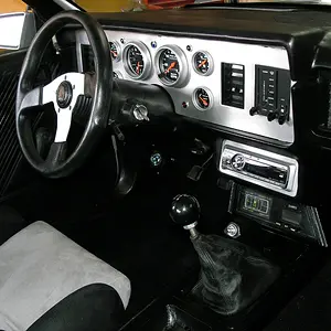 Custom aluminum dash