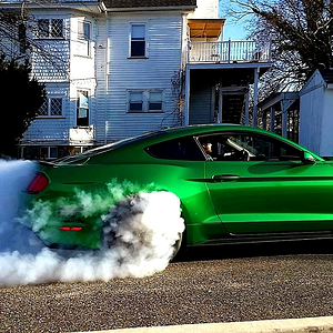 Burning down thos Mickey Thompson tires!