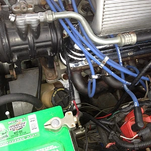 Driver side engine bay