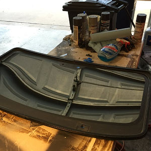 Sun roof restoration p1