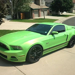 SIde Profile Pic with New SVE Rims, Tires, and Brembo's