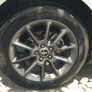 Closeup of rims