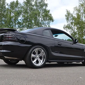 LMR stainless tailpipes.