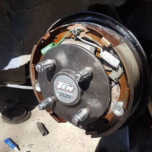 New Axles and Brakes
