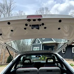 Rebuilt rear hatch from 2 good ones.  All new and refurbished rubber, switches, strikers, etc.