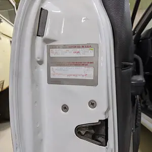 Refurbished and painted door jams