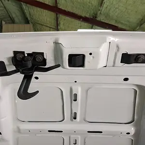 Repainted under hood - cleaned painted latches